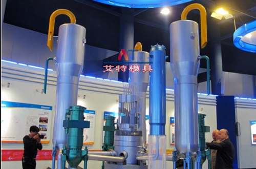 大亞灣核電站模型